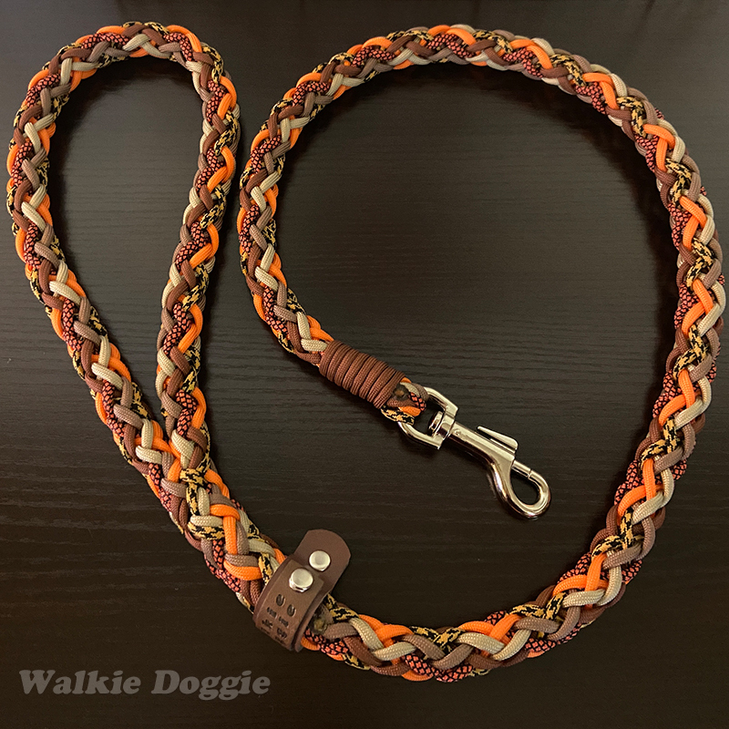 おしゃれで頑丈なパラコード極太スリップリード#231 大型犬・超大型犬