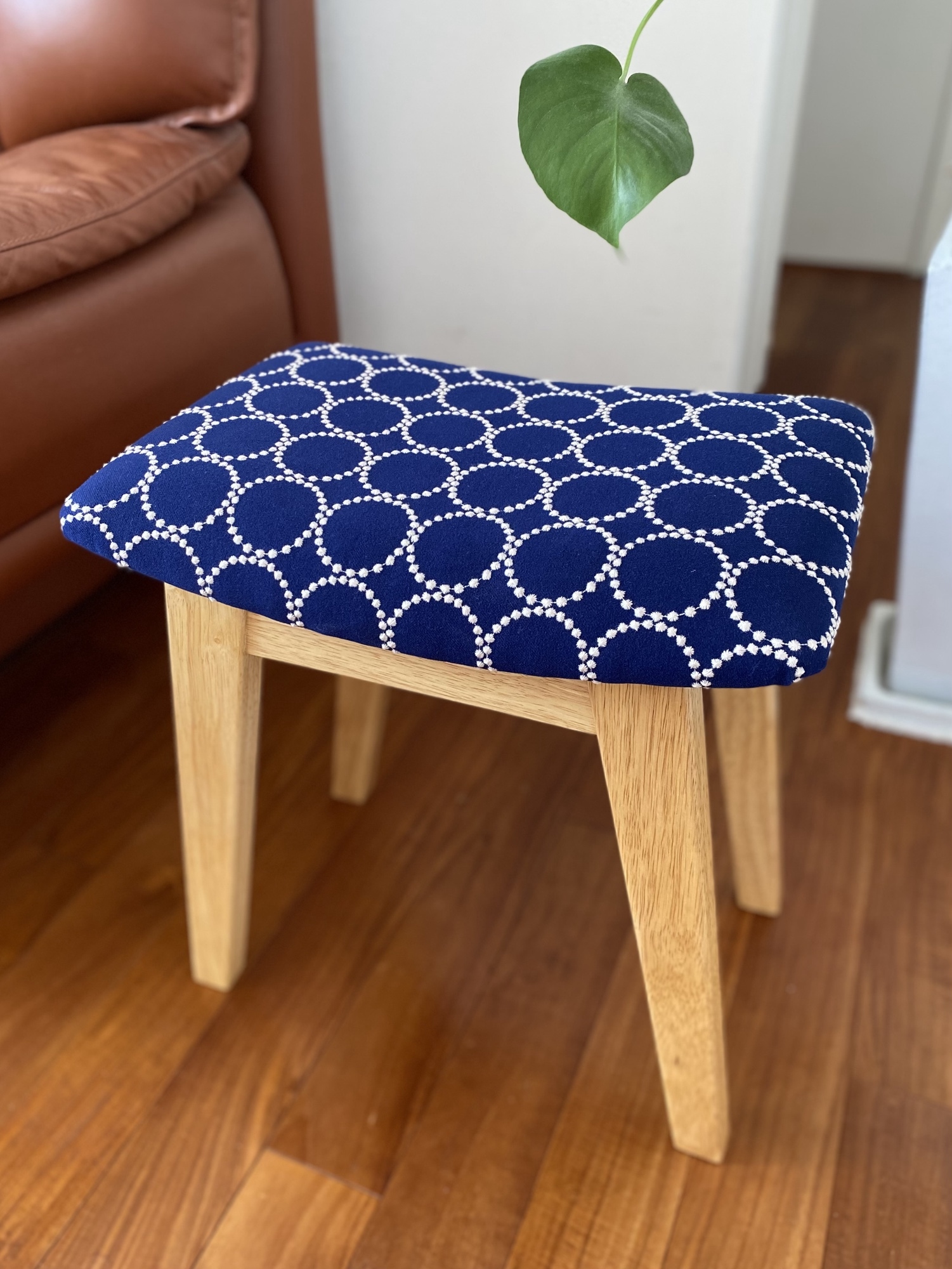 キッチンスツールBR H630＋ミナ ペルホネン タンバリン マスタード