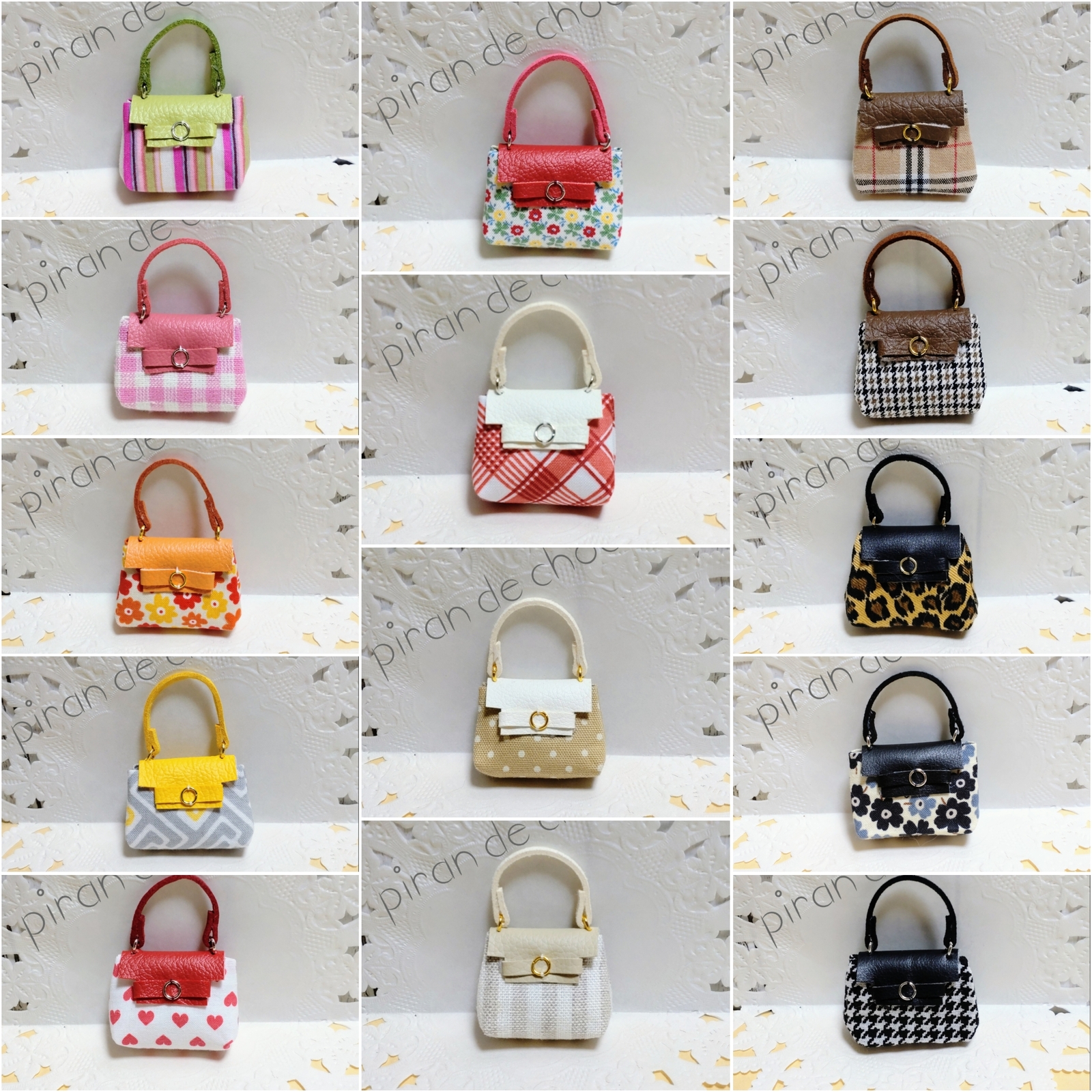 ドール用 ミニチュアバッグ ¥680/1個 - pirandechoco'sGALLERY | minne