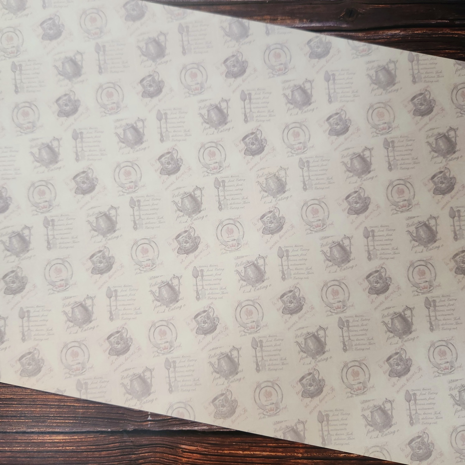 デザインペーパー tea time - ギャラリーすくすく | minne byGMOペパボ