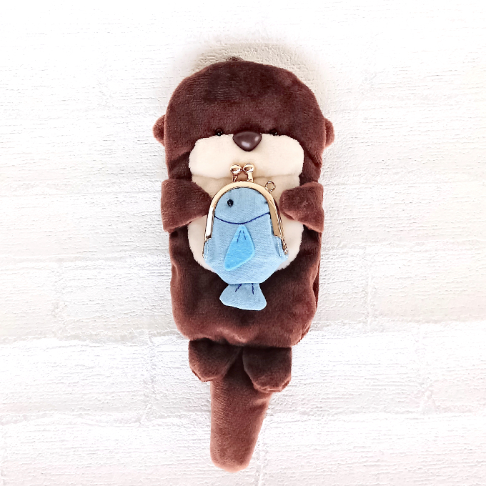 人気作家様ハンドメイドぬいぐるみポーチ