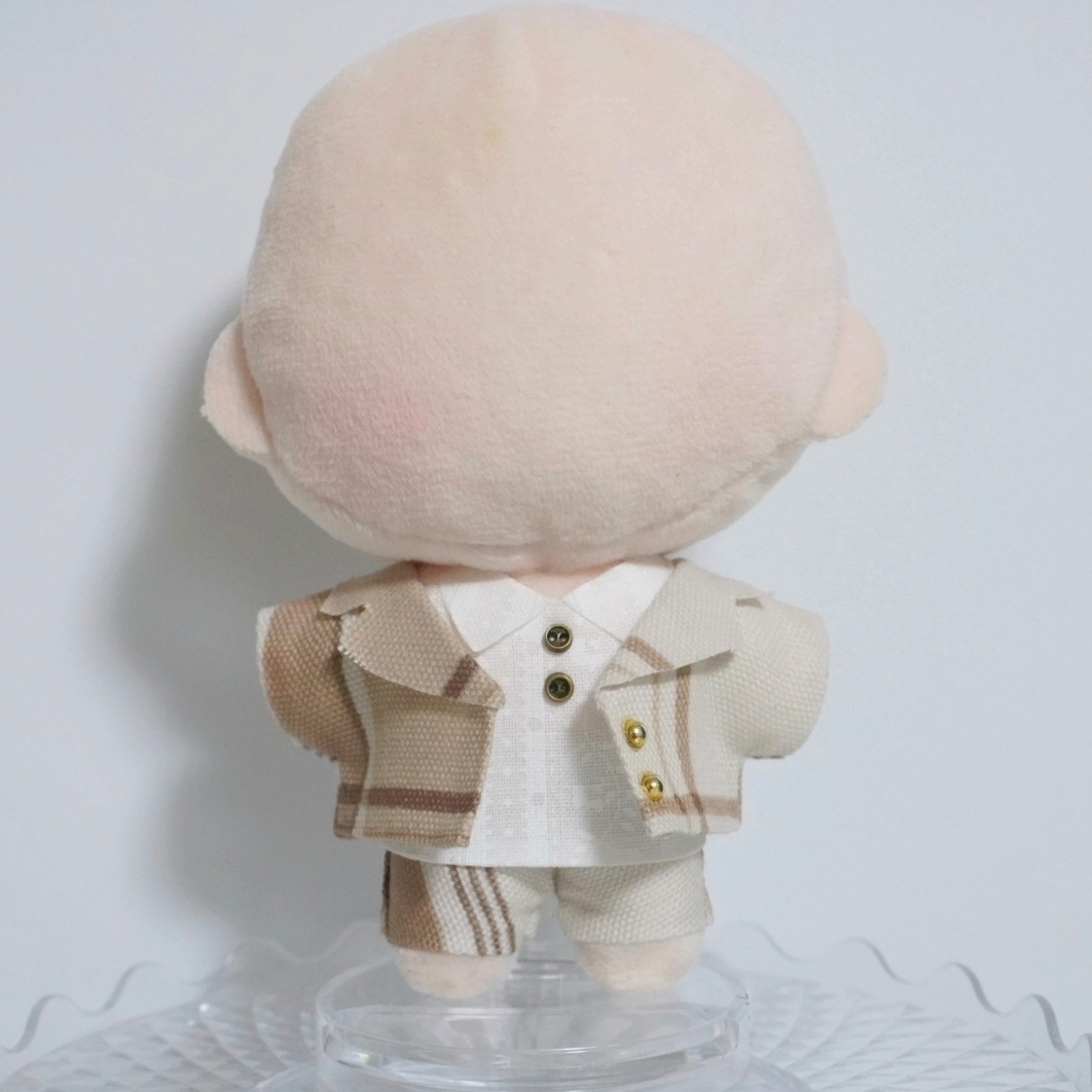 10cmぬい服 チェックジャケット(セットアップ選択可) - みりめーく