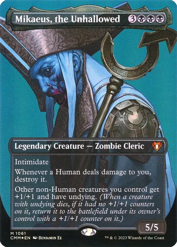 Mikaeus, the Unhallowed (Textured Foil) • Commander Masters (CMM