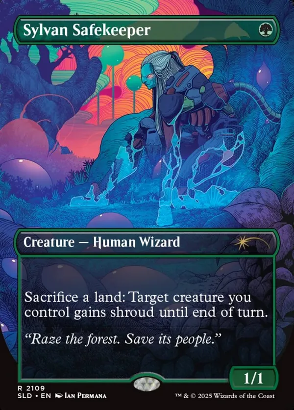 Sylvan Safekeeper (Galaxy Foil) • Secret Lair Series (SLD) #2109