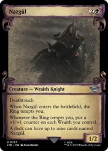 Nazgul Showcase ナズグル nonfoil 11枚セット Nazgul Showcase