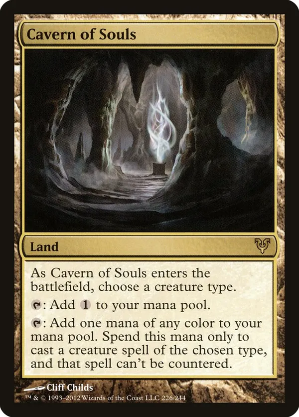 Cavern of Souls (Foil Etched) • Double Masters 2022 (2X2) #569