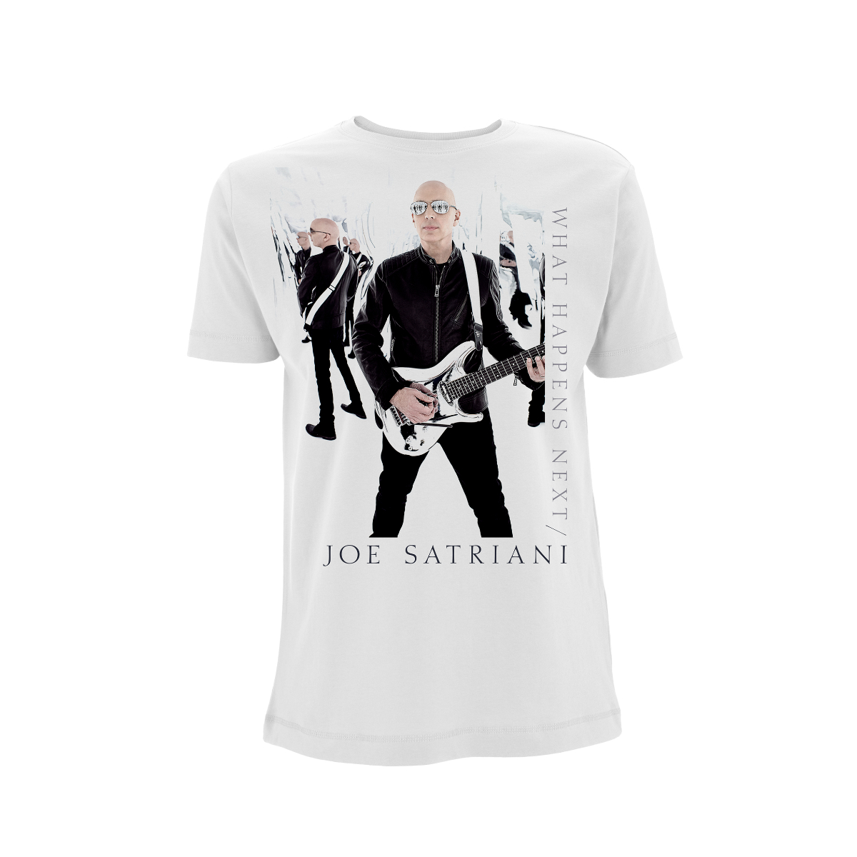 Joe Satriani Steve Vai US TOUR 黒Tシャツ XL Joe Satriani & Steve