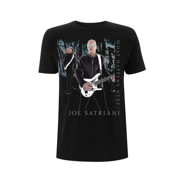 What Happens Tour Black T-Shirt | Shop the Joe Satriani Official Store