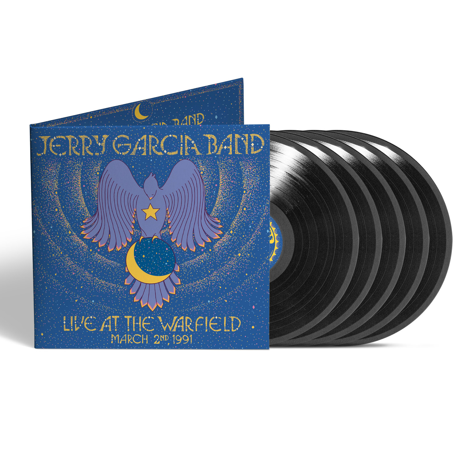 Live at The Warfield: March 2nd, 1991 5xLP | Shop the Jerry Garcia