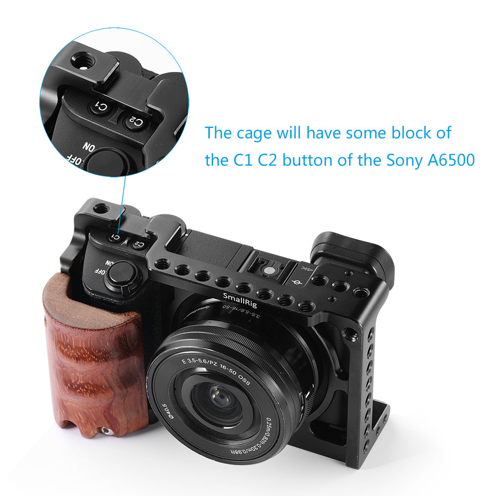 SONY α6500 ミラーレスカメラ 本体 箱あり smallrig SONY α6500 ミラー