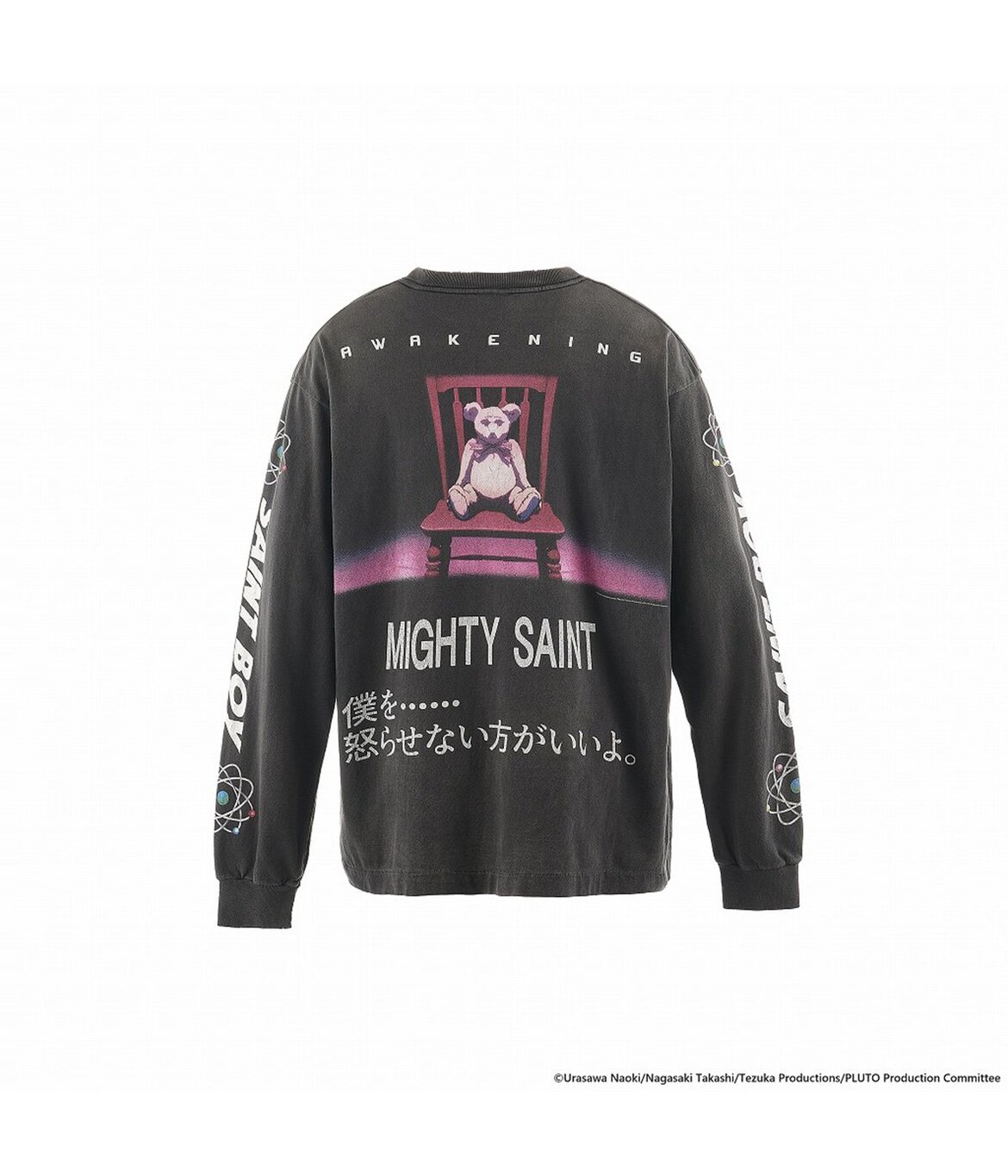 TENBLANK×©SAINTMxxxxxxセントマイケルコラボTシャツ銀テープ TENBLANK