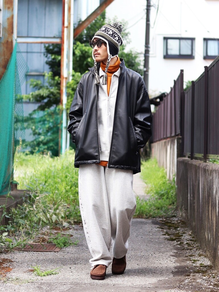 graphpaper Leather Corbusier Jacket 2 Graphpaper SHEEP LEATHER