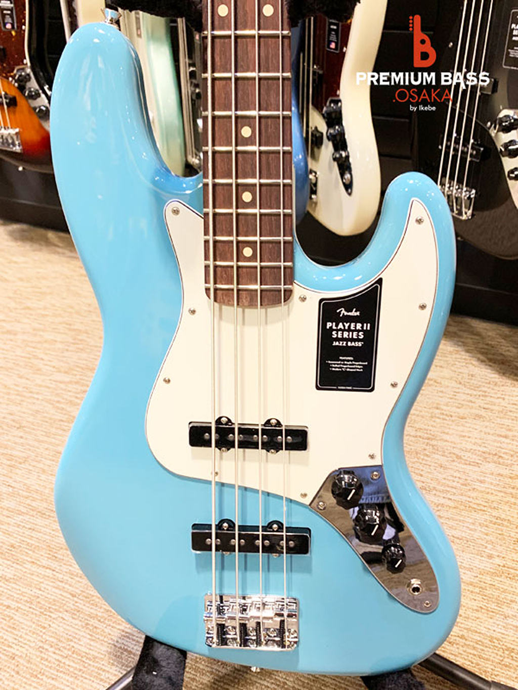 Fender MEX Player II Jazz Bass (Aquatone Blue/Rosewood) 【値上げ前
