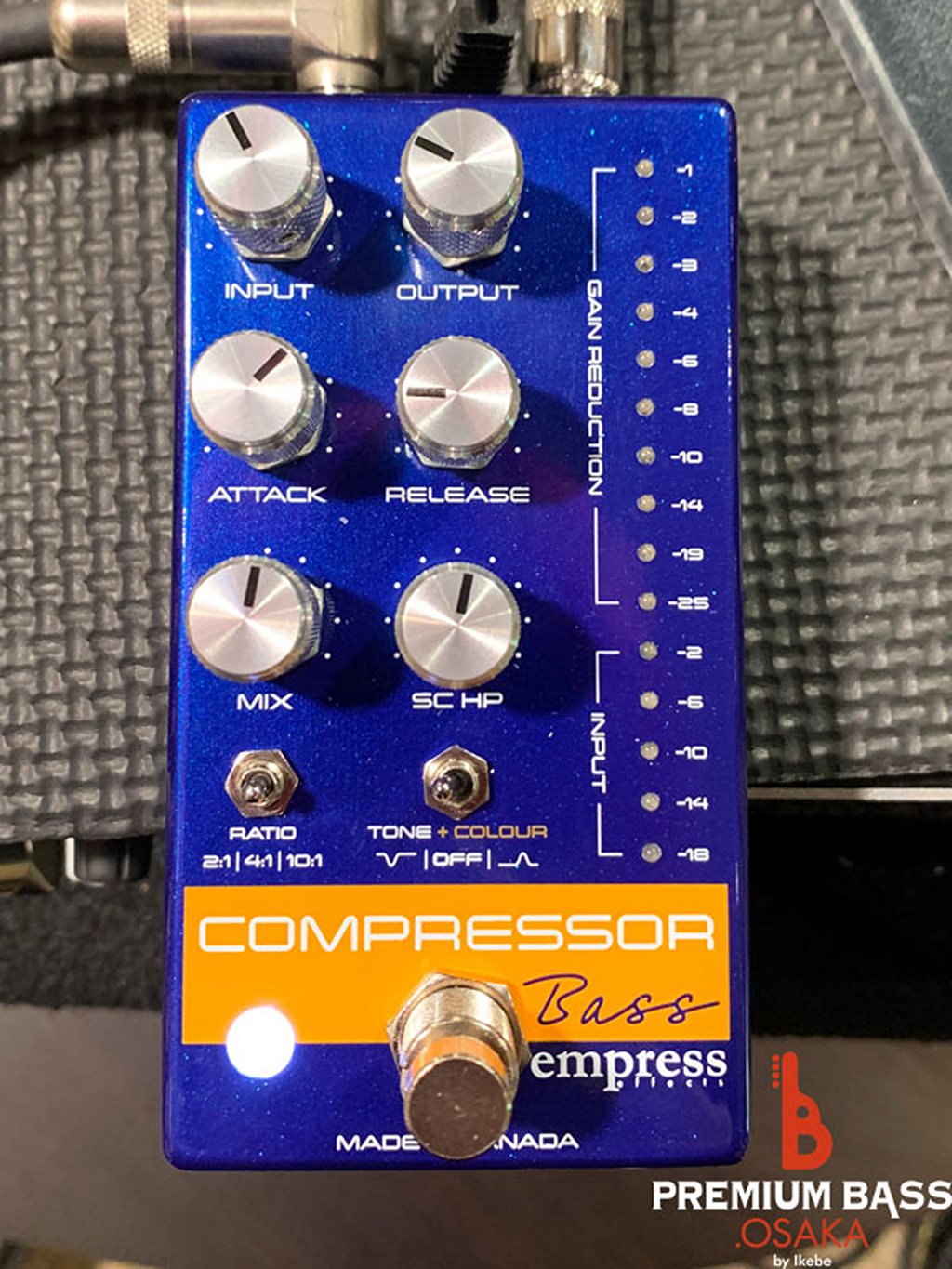 Empress Effects Bass Compressor [Blue]2025/01/20 イケベ楽器店