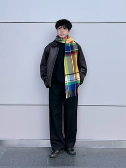 LOEFF＞ ラムレザー バイカー ジャケット UNISEX