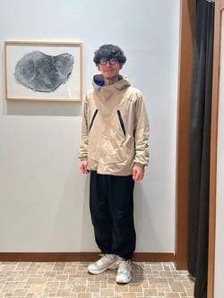 メンズ ハイブリッド フーディジャケット