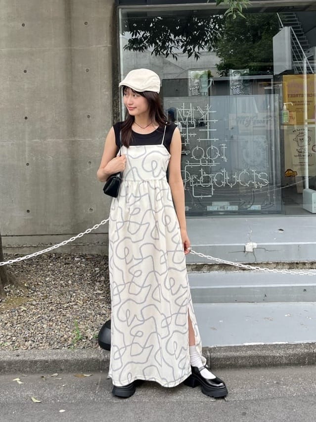 アトリエジジ キャミソール ワンピ 19ハーフ