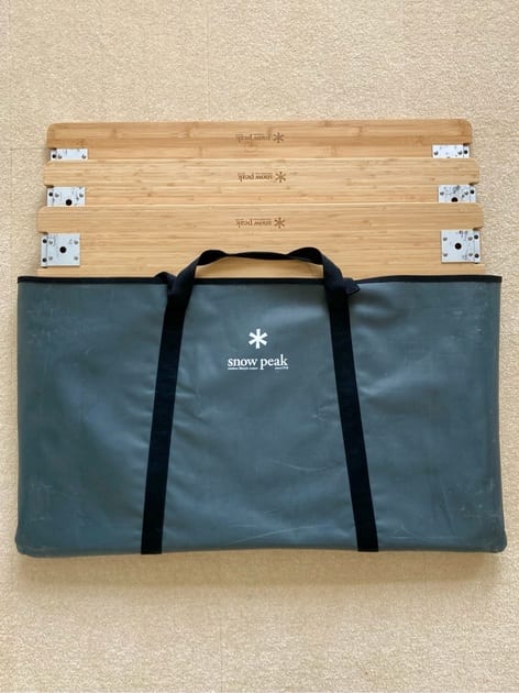 美品】スノーピーク IGTアイアングリルテーブル&マルチパーパストート