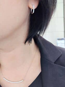 Pt950 ダイヤモンド ピアス|festaria Online Shop(フェスタリア