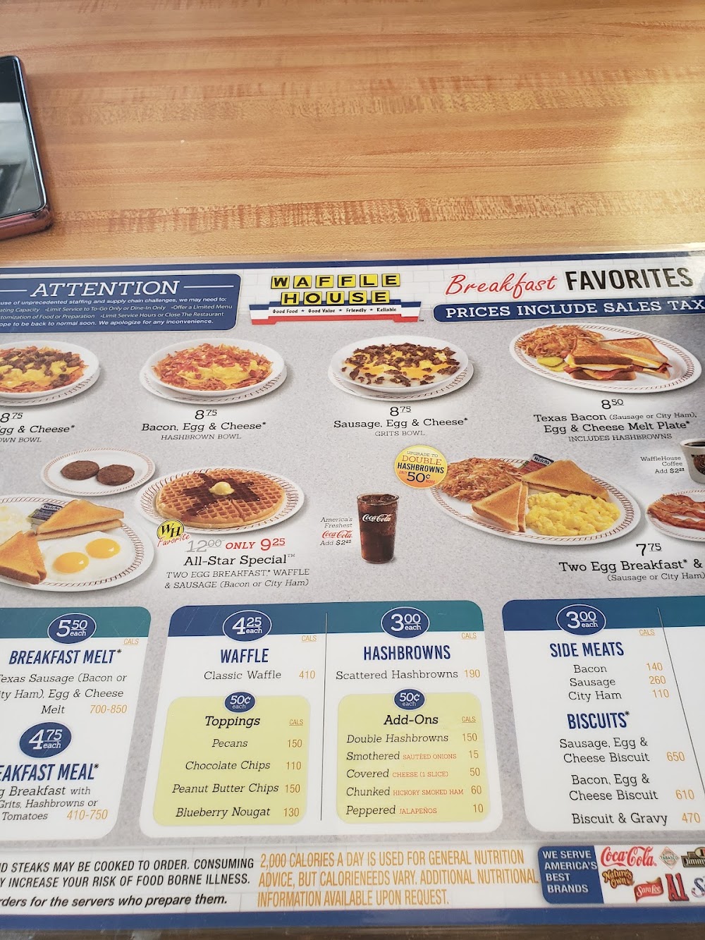 Waffle House Menu (Updated 2026)