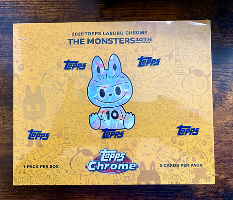 2025 Topps Chrome Labubu 2box 新品・未開封 2025 Topps Labubu