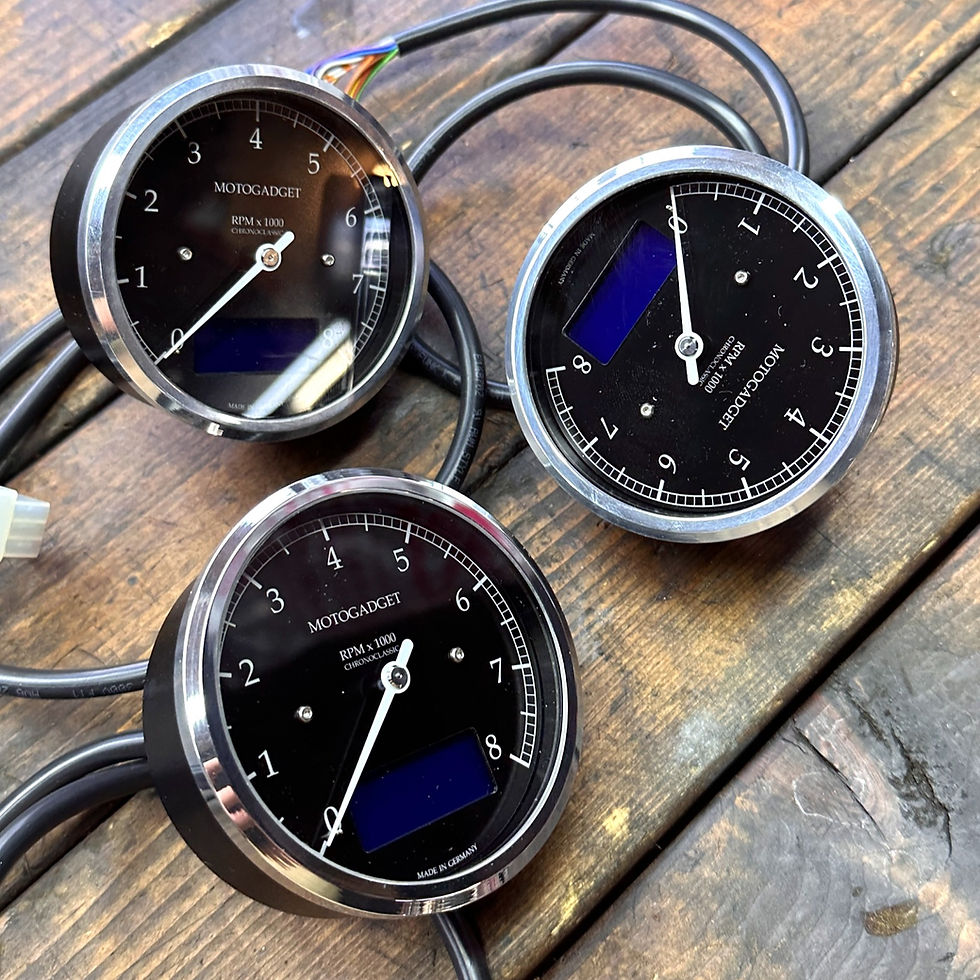 モトガジェット製 デジタルメーター アルミ モトガジェット用メーター