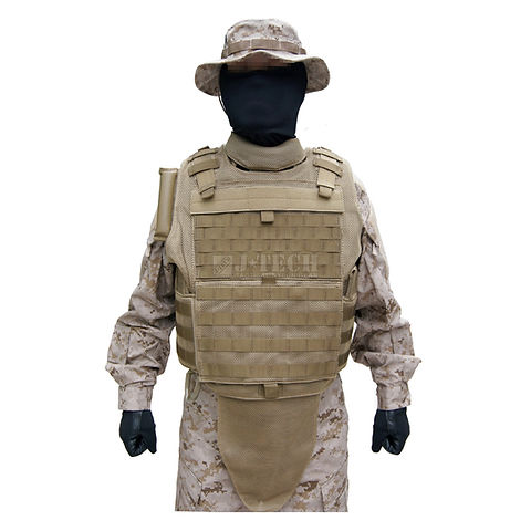美品 米軍実物 MTV BODY ARMOR X−LARGE ソフトアーマー入り 美品
