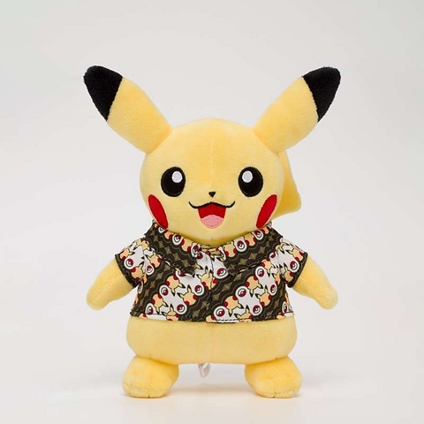 バティックシャツを着たピカチュウ PIKACHU BATIK 4枚セット各5枚