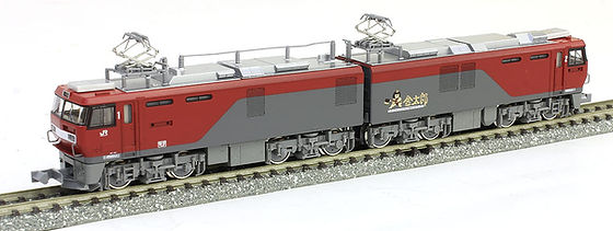 Kato 3037-3 Electric Locomotive EH500 3rd (New Color) - N Scale
