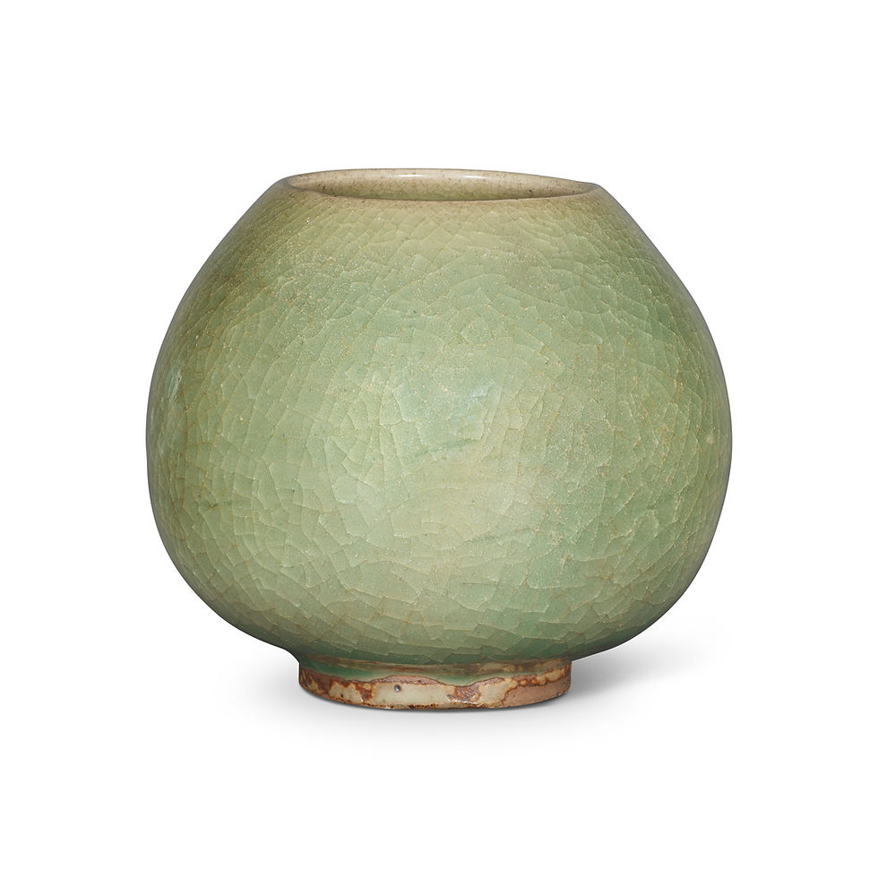 大清嘉慶年製款 看花亭 中屋宗舜 染付山水文茶入 蓋2種V 5882 大清嘉慶