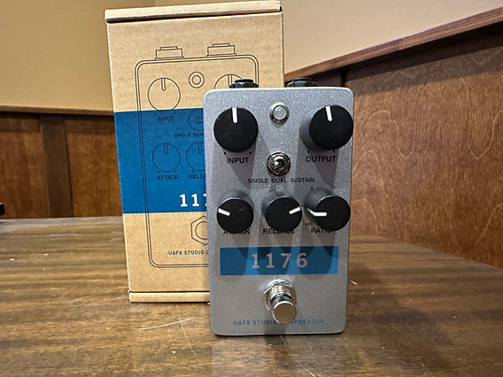 Universal Audio UAFX 1176 Studio Compressor Pedal Review