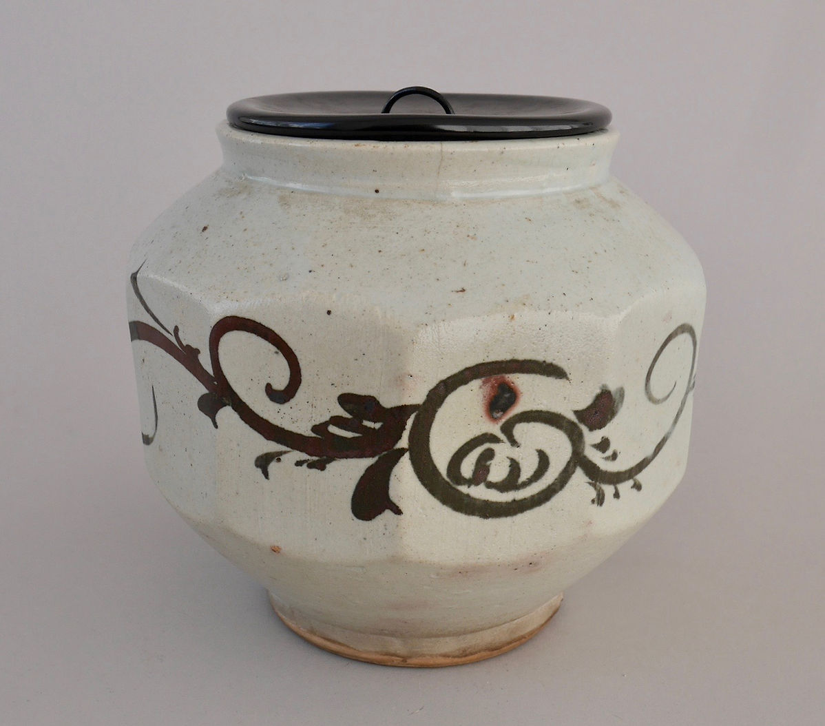 李朝 李朝白磁 白磁 白磁壺 香炉 アンティーク白磁 蔵出し 龍の図 1