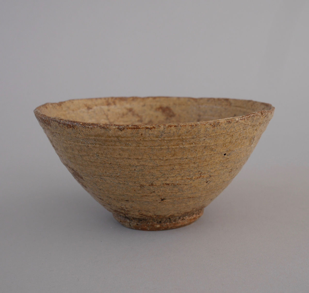 古美術 朝鮮古陶磁器 茶道具 伊羅保 茶碗 時代物 極上品 初だし品