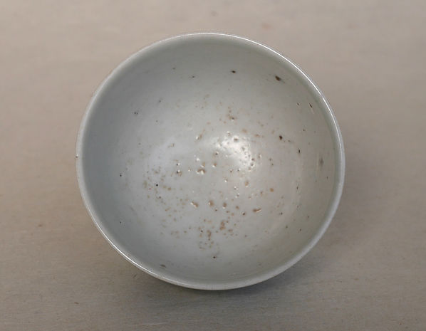 朝鮮美術 陶磁器 | 李朝白磁染付牡丹文杯 | gallery陽々youyou |山梨県