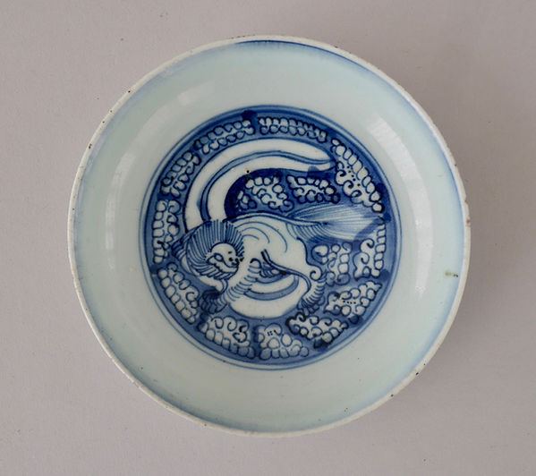 中国古陶磁器染付鉢A391 中国古陶磁器染付鉢A391 中国古