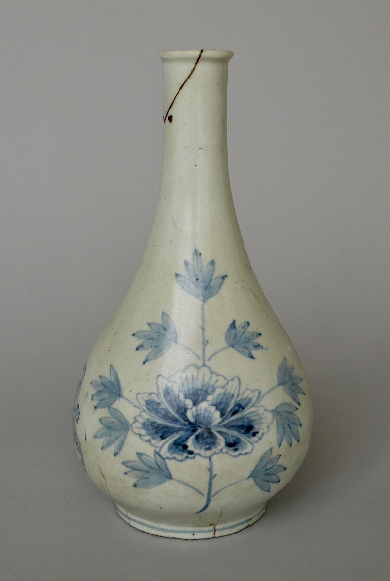 李朝 古染付 白磁 古玩 アンティーク李朝 菓子皿 豆皿 鑑賞陶器 1客