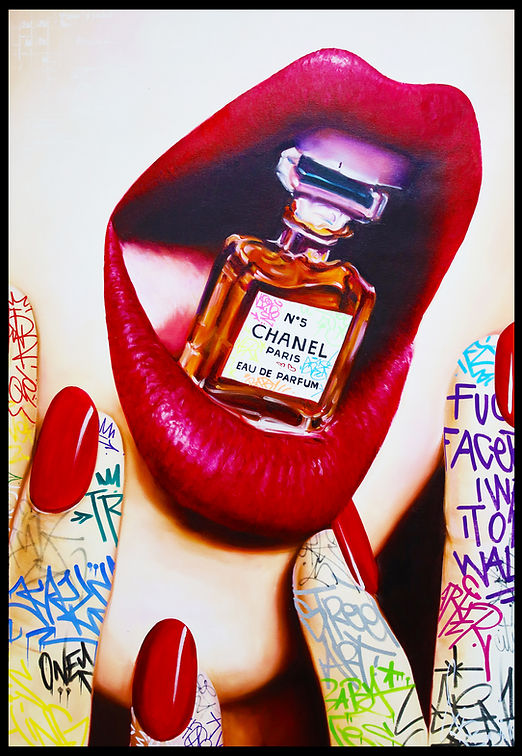 OliverGal CHANEL アート オリバーガル CHANEL シャネル アート 香水No