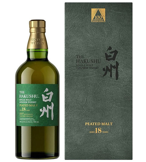 白州18年泥煤麥芽威士忌100週年紀念版Hakushu 100th Anniversary 18