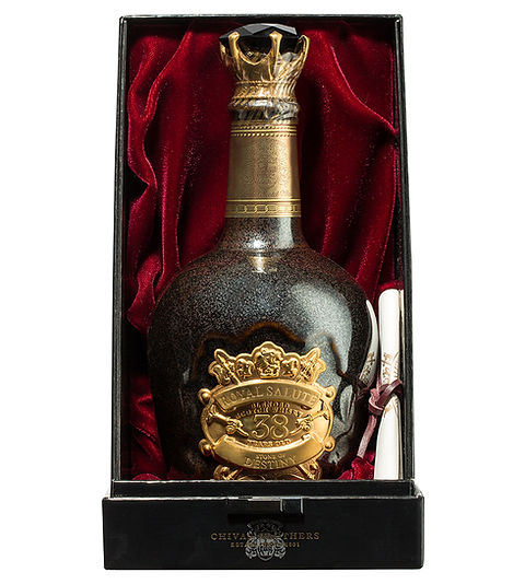 Chivas Regal Royal Salute 38 Year Old Stone of Destiny RARE