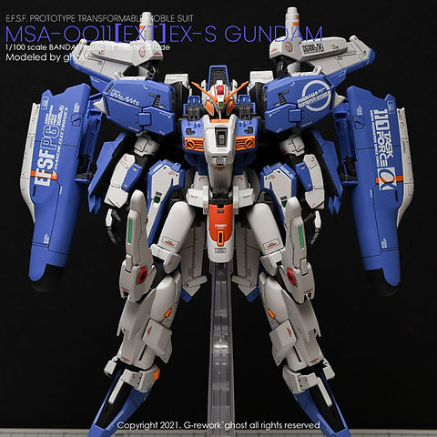 MG EX-S GUNDAM Ver1.5 | G-rework
