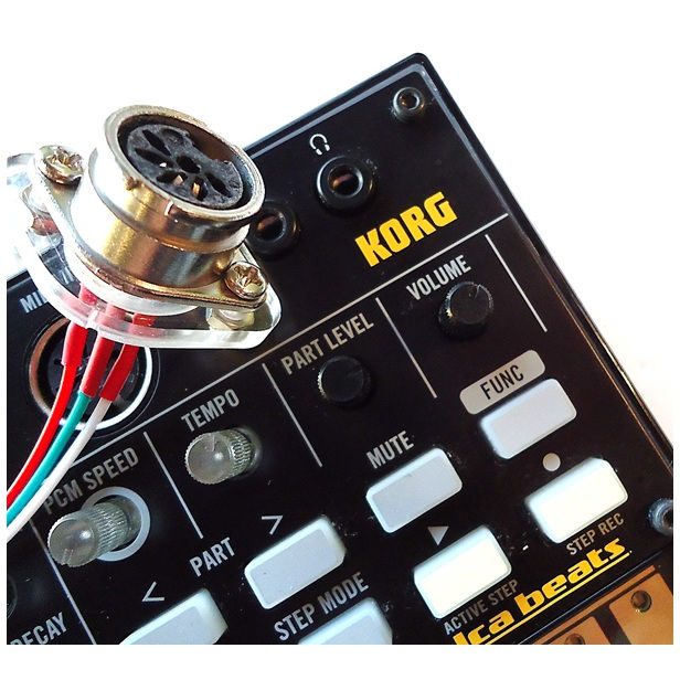 鍵盤楽器 KORG VOLCA FM MIDI out Mod KORG volca fm デジタル