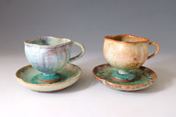 おにぎり皿 | 銀河釉 玉峰窯