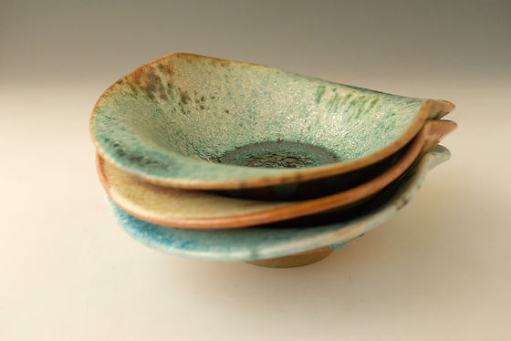 中尾哲彰 菓子鉢 夏銀河 中尾哲彰 菓子鉢 夏銀河 玉峰窯中尾