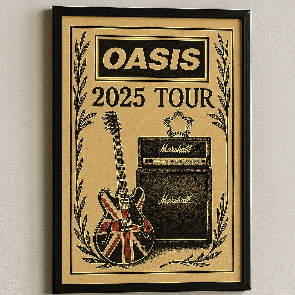 Oasis ツアーポスター 2種セット oasis live '25 ツアーポスター 2枚