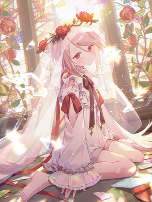 あずとらこ 光る美少女展 直筆サイン色紙 直筆色紙 絵守未來 あずとら