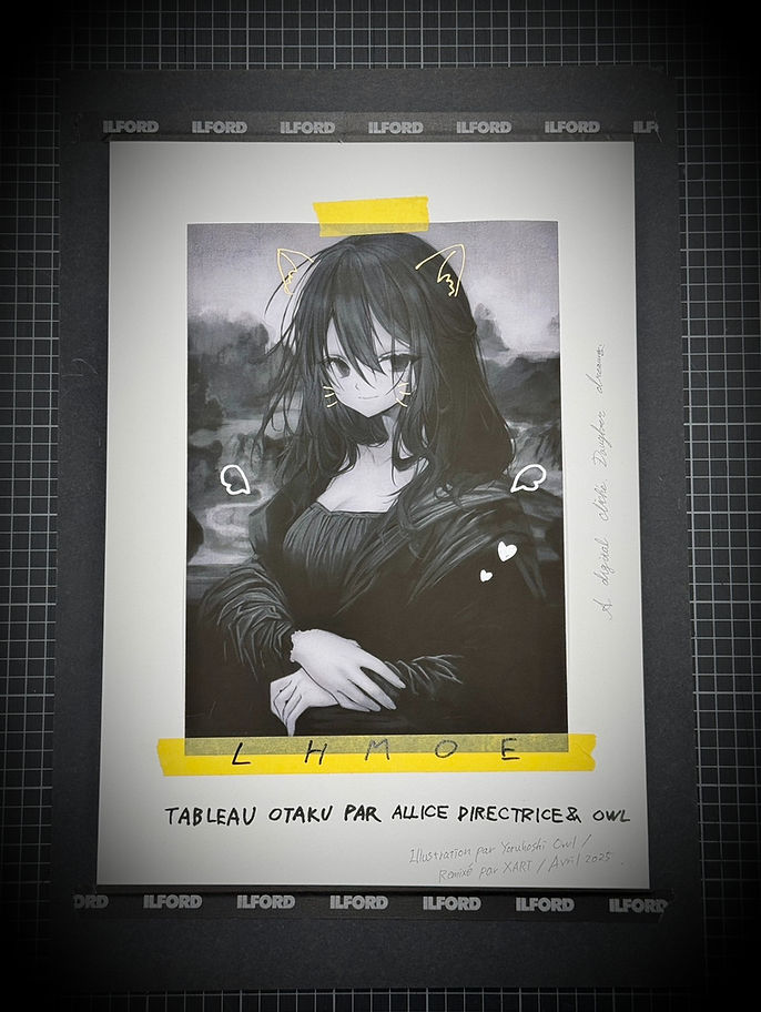 IGX2025 X-ART おにねこ INTENSE LE A4サイズジークレー COLLECTION | IGX