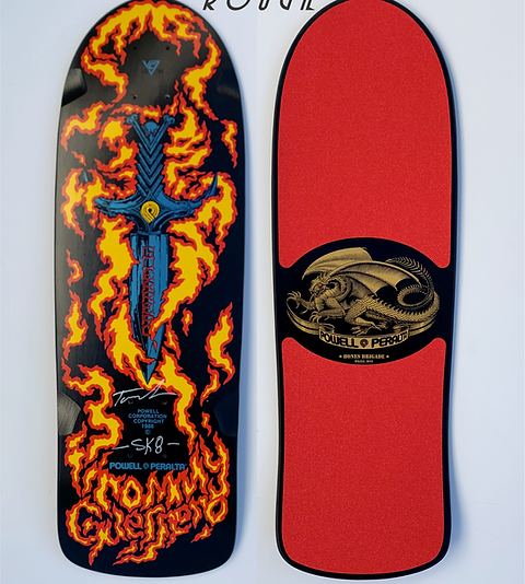 Die-Cut Style Grip Tape for Powell Peralta Tommy Guerrero series 1