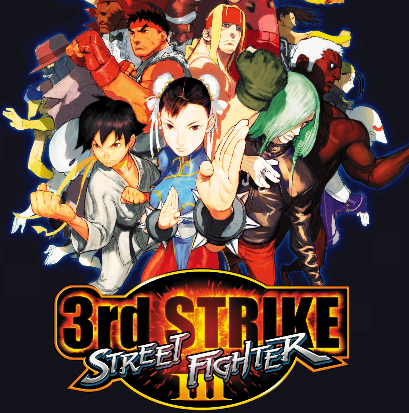 ストリートファイターIIIポスター Street Fighter III 3rd Strike