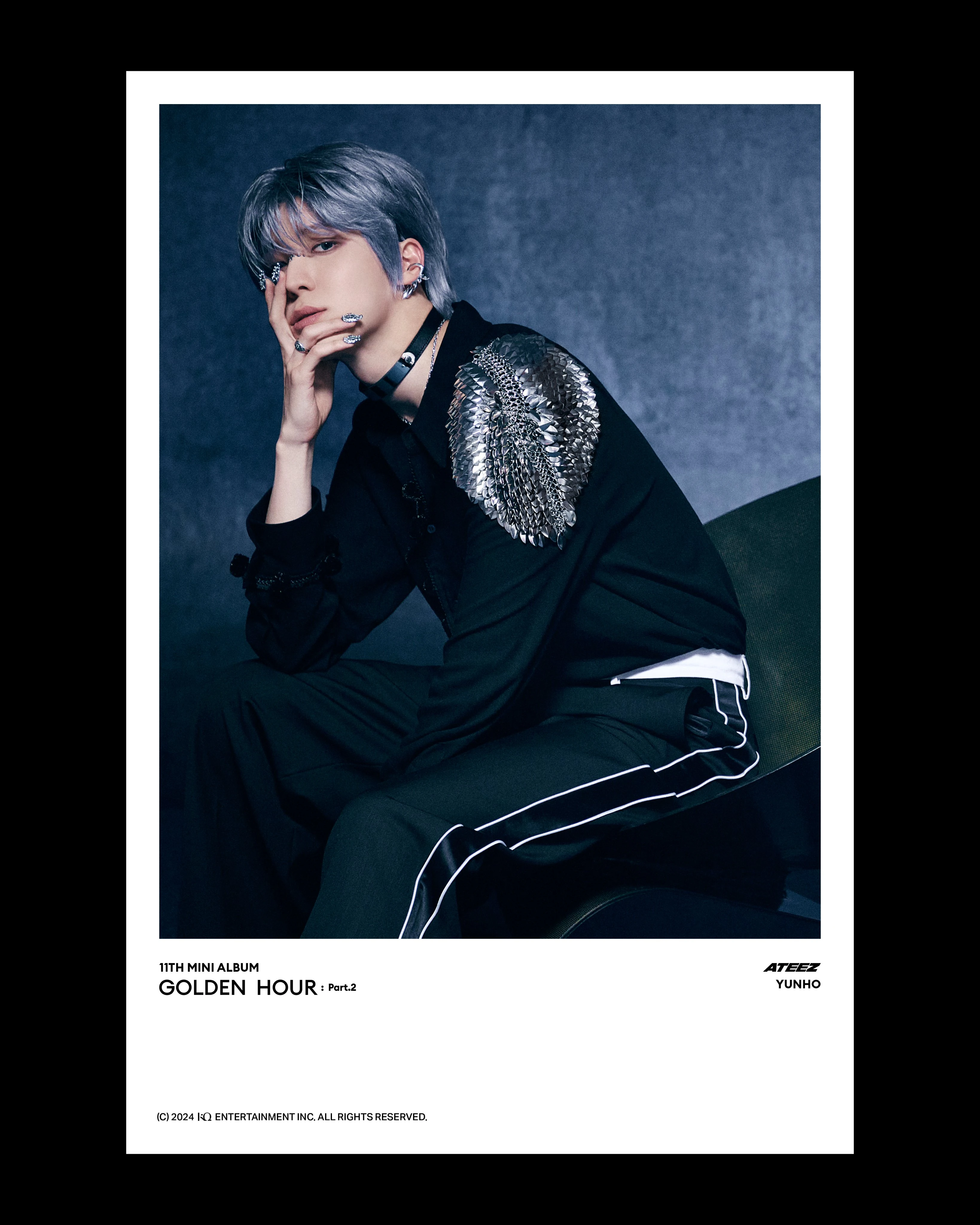 ATEEZ ユノ 当選者限定 サイン入りポラ ATEEZ ユノ 当選者限定 サイン