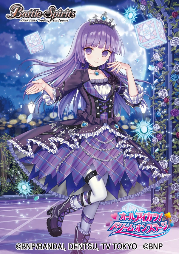 アイカツカード 氷上スミレ プレミアムレア ロリゴシック ブルー